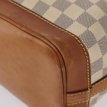 Louis Vuitton Noe Handbag Damier, Beige, Canvas, Shoulder Bag