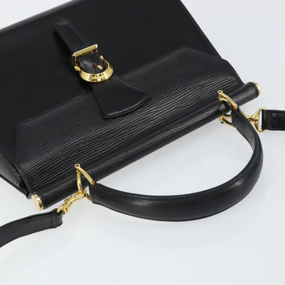 Valentino Garavani Vintage Handbag Leather, BLACK, LEATHER, Handbag