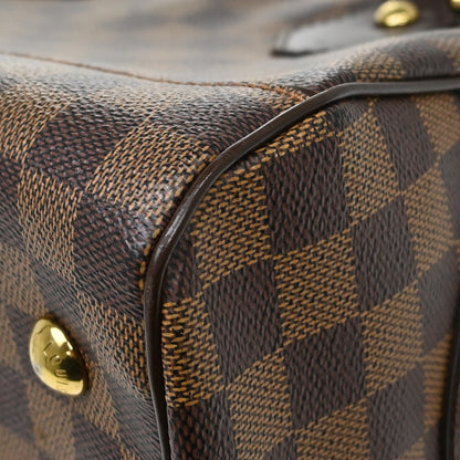 Louis Vuitton Duomo Boston Bag Damier, Brown, Canvas, Handbag