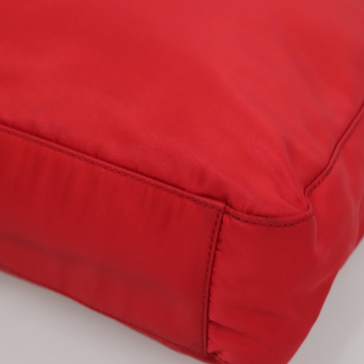 Prada Vintage Tote Tessuto, RED, NYLON, Tote bag