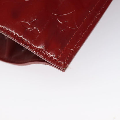 Louis Vuitton Stanton Handbag Monogram Vernis, RED, PATENT_LEATHER, Tote bag