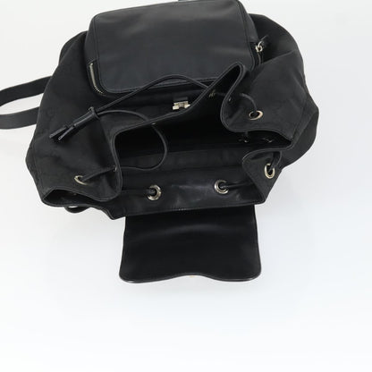 Gucci Vintage Jackie Backpack GG Canvas, BLACK, CANVAS, Backpack