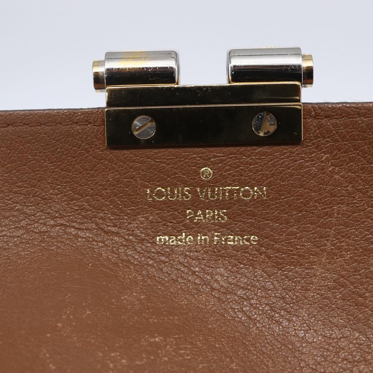 Louis Vuitton Elysee Wallet Monogram Canvas and Leather, CAMEL, CANVAS, Wallets