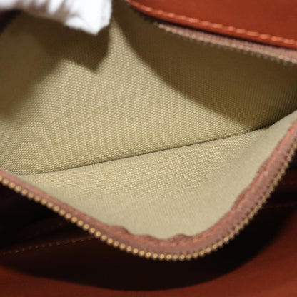 Burberry Front Pocket Messenger Bag Canvas, BEIGE, CANVAS, Shoulder bag
