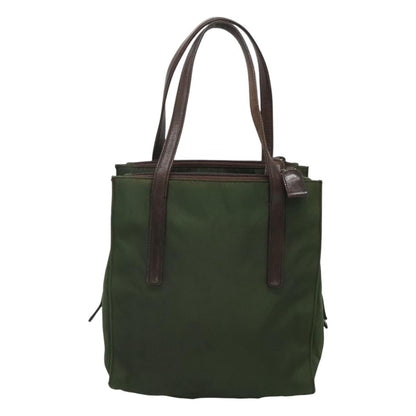 Prada Vintage Handbag Tessuto, KHAKI, NYLON, Handbag