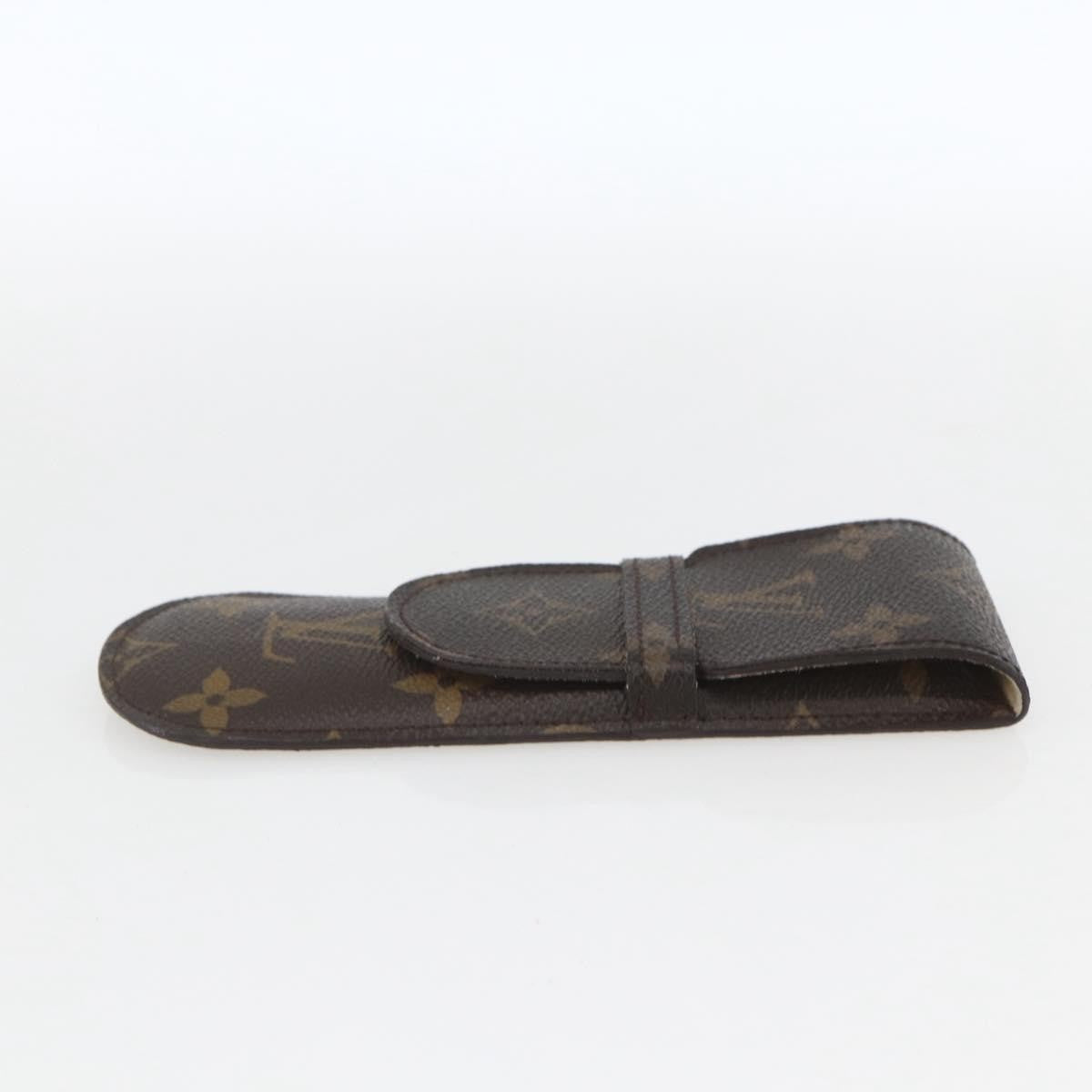 Louis Vuitton Etui à stylo Canvas, BROWN, CANVAS, Clutche & pouche