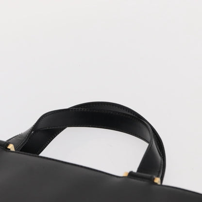 Gucci Vintage Handbag Leather, BLACK, LEATHER, Handbag