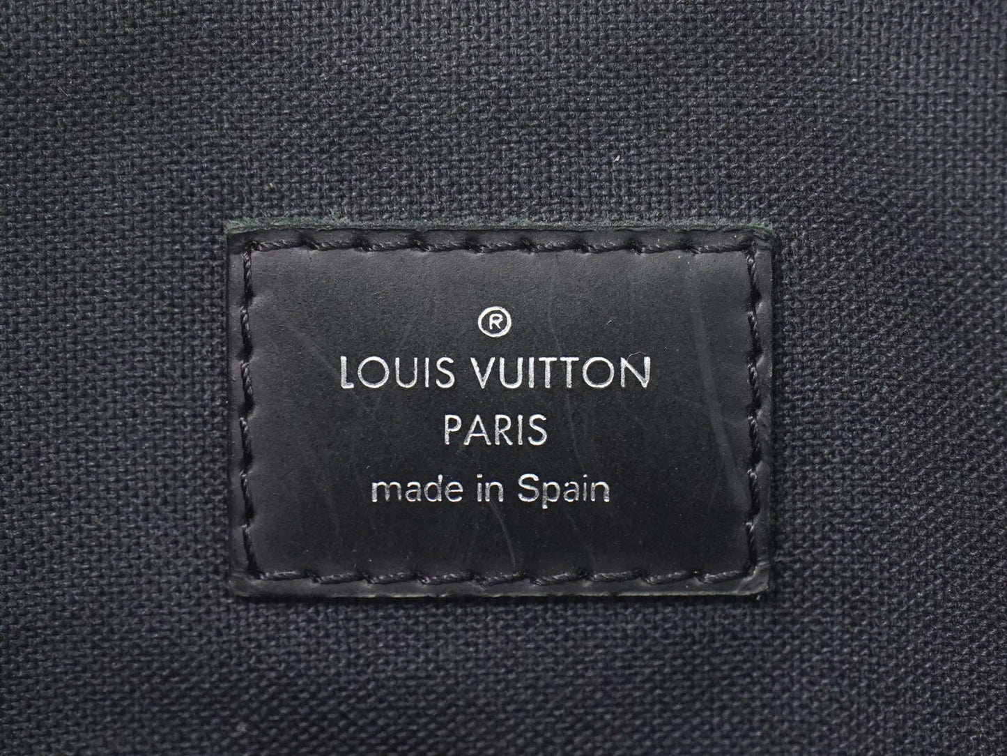 Louis Vuitton Porte-Documents Voyage Briefcase Damier Graphite, Gray, Canvas, Briefcase