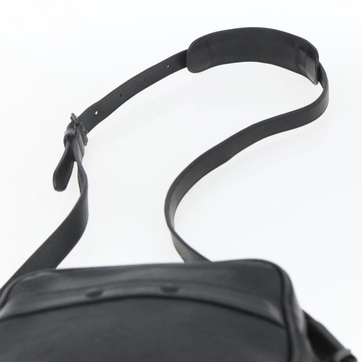 Louis Vuitton Danube Handbag Monogram Shadow Leather, BLACK, LEATHER, Shoulder bag