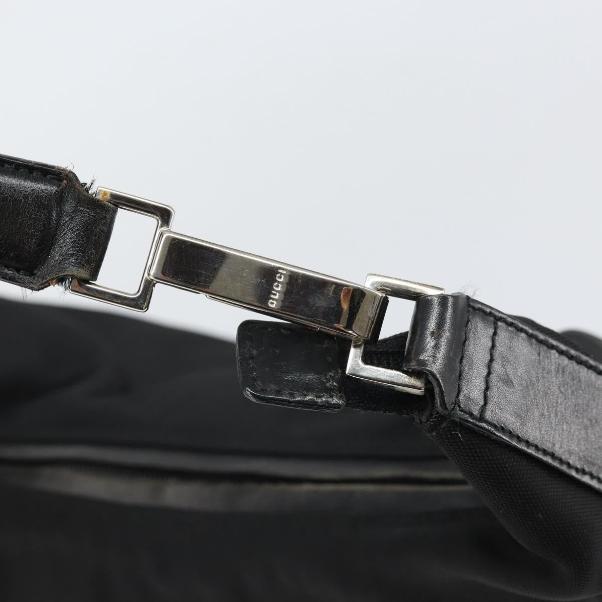 Gucci Vintage Shoulder Bag Nylon, BLACK, NYLON, Shoulder bag