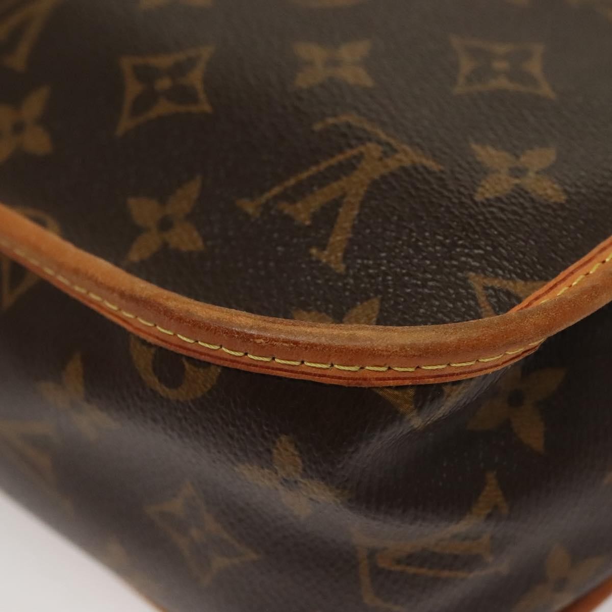 Louis Vuitton Bosphore Messenger Bag Monogram Canvas, BROWN, CANVAS, Shoulder bag