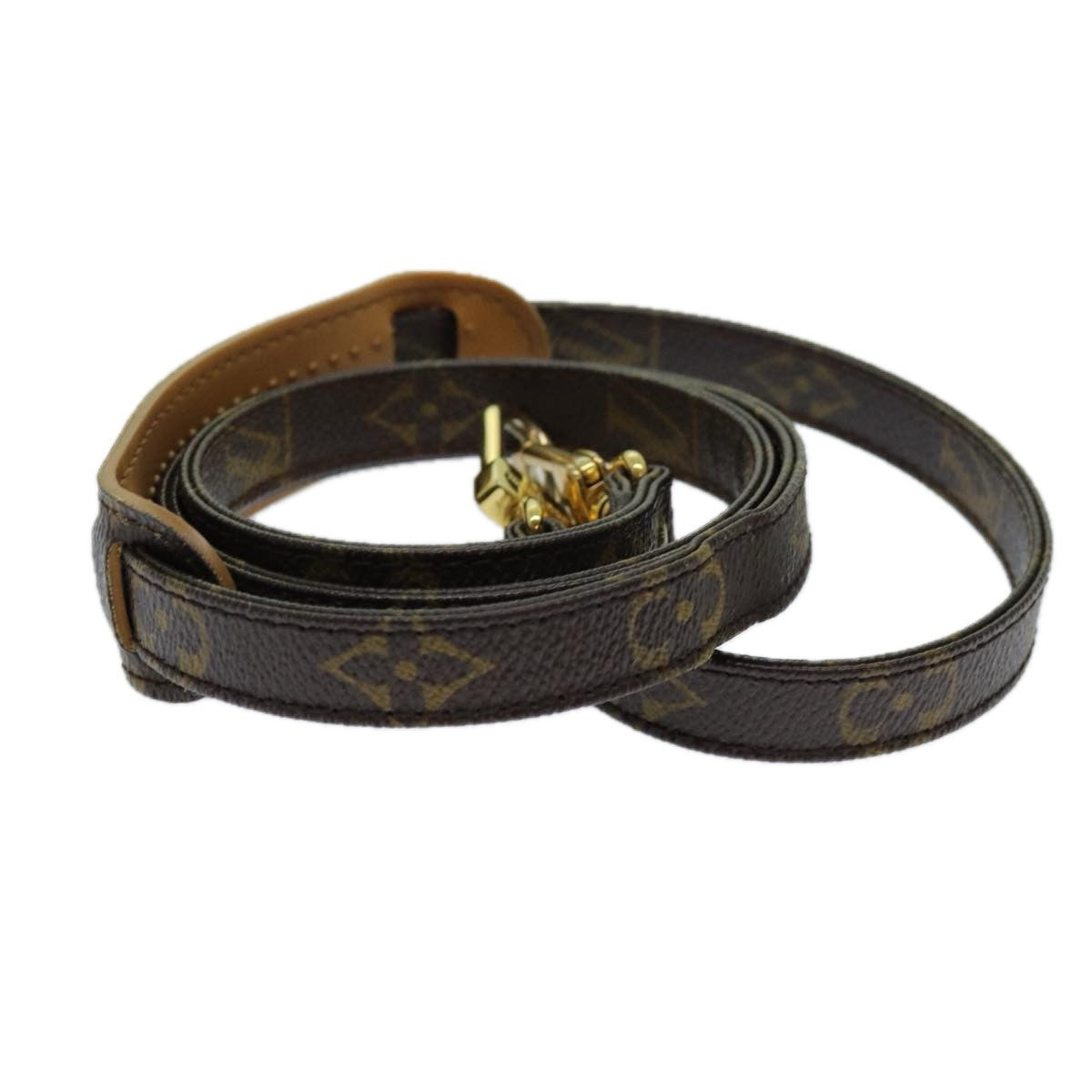 Louis Vuitton Bandouliere Monogram Canvas and Leather, BROWN, CANVAS, Straps