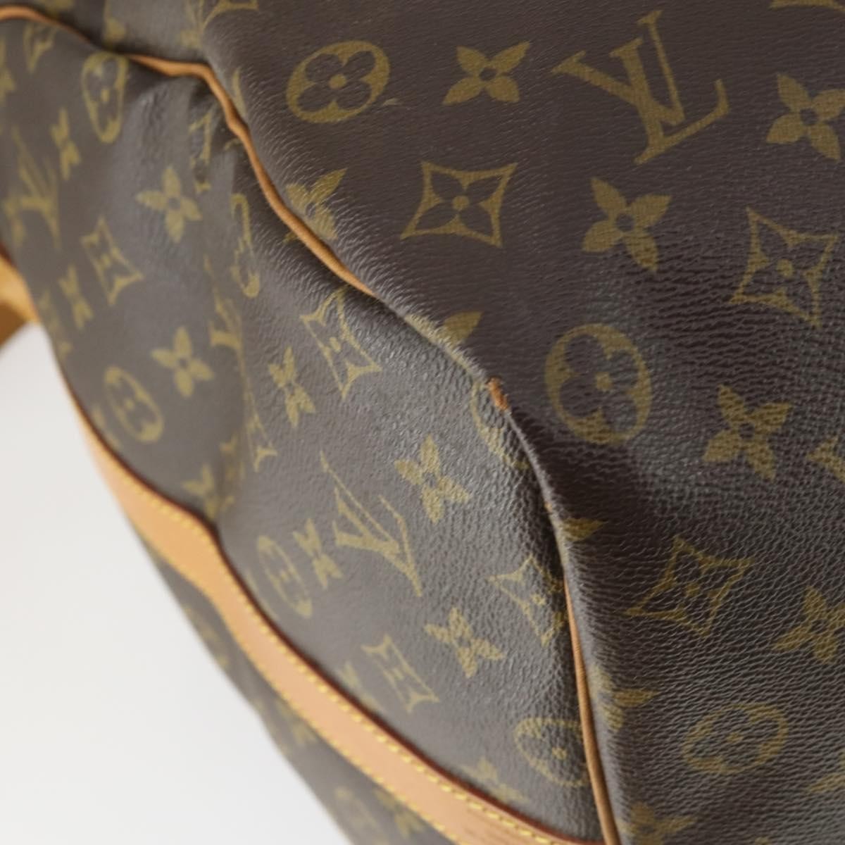 Louis Vuitton Keepall Bandouliere Bag Monogram Canvas, BROWN, CANVAS, Travel bag