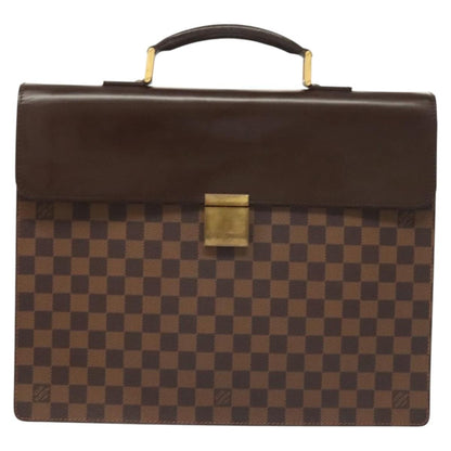 Louis Vuitton Altona Bag Damier, BROWN, CANVAS, Briefcase