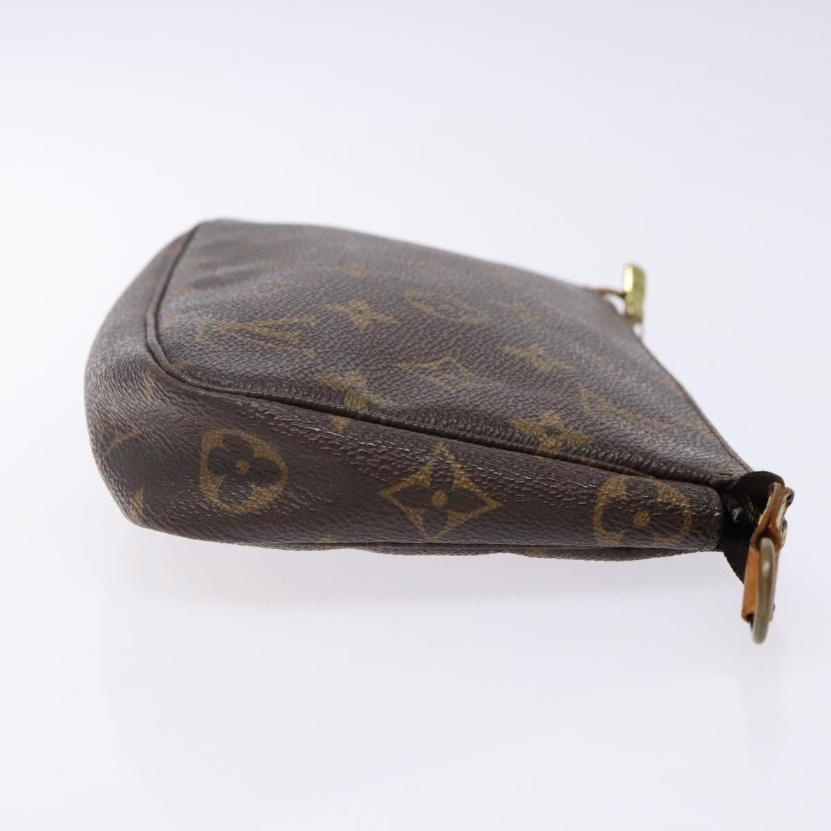 Louis Vuitton Pochette Accessoires Monogram Canvas, BROWN, CANVAS, Clutche & pouche