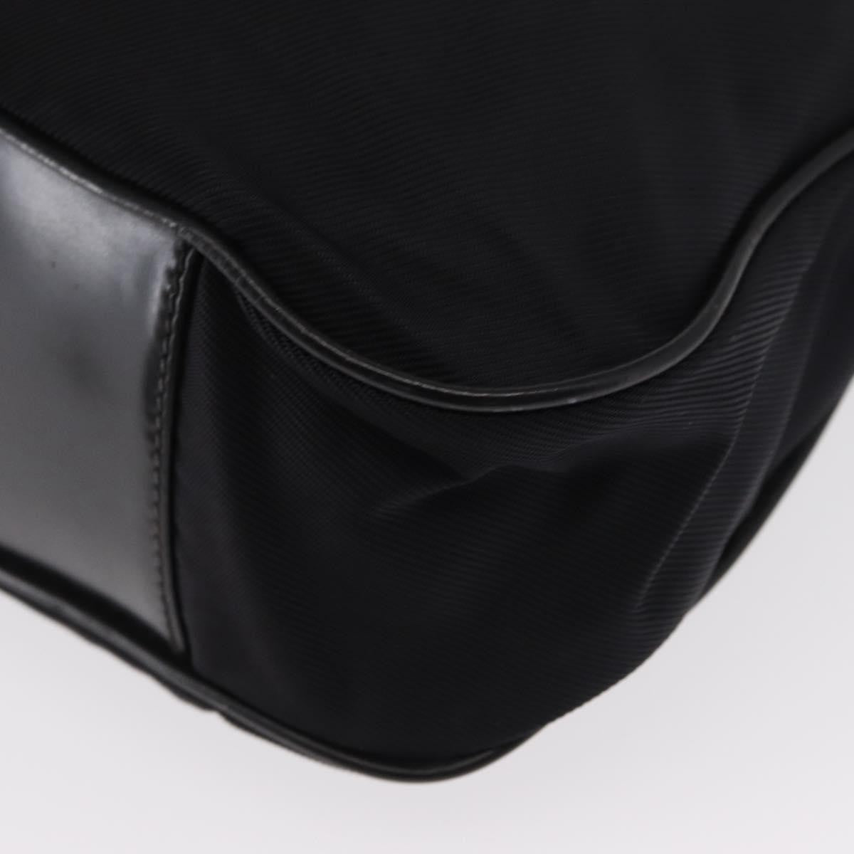 Gucci Vintage Bamboo Shoulder Bag Canvas, BLACK, CANVAS, Shoulder bag