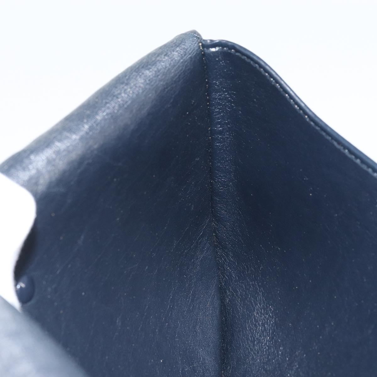 Christian Dior Vintage Trotter Pouch Canvas, NAVY, CANVAS, Clutche & pouche