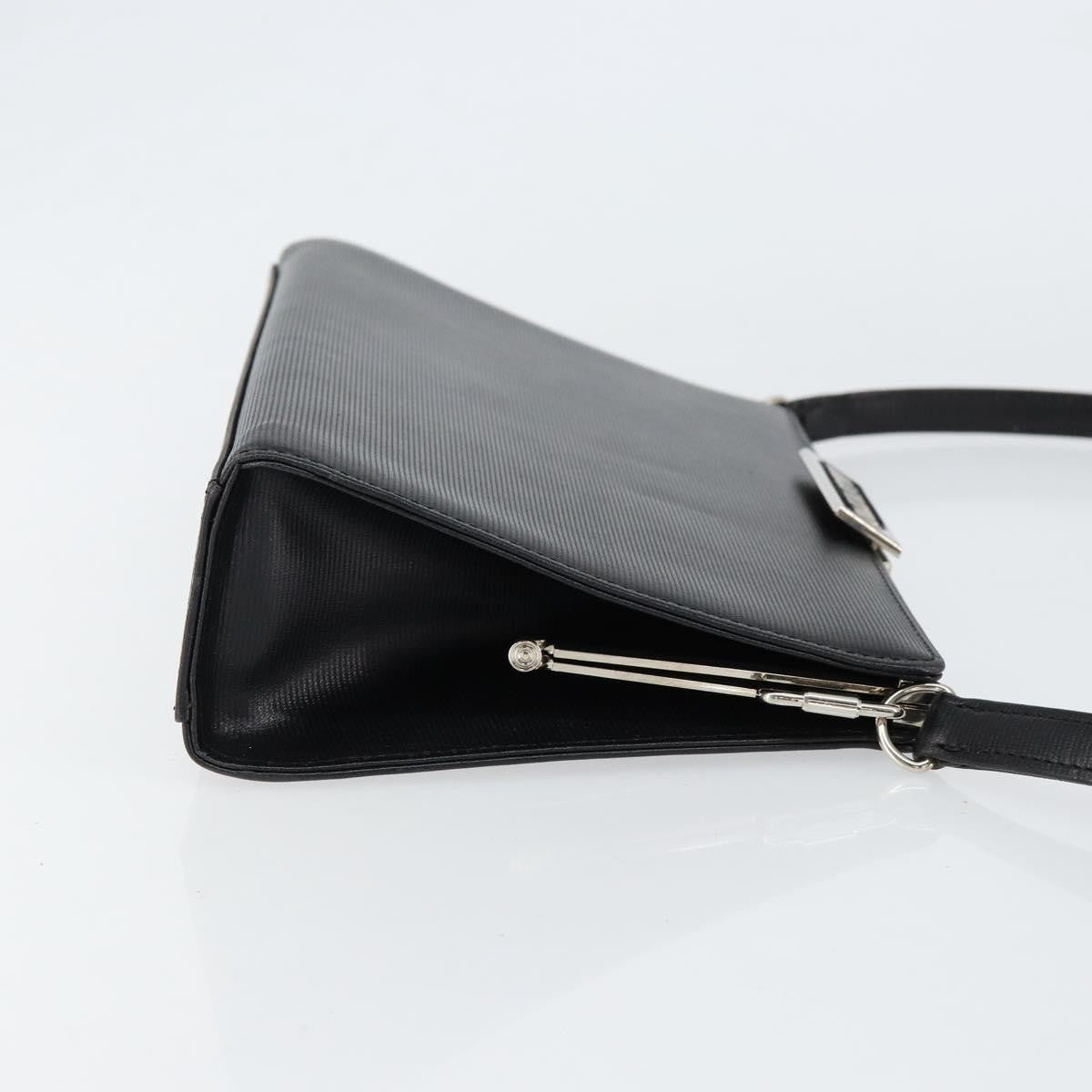 Valentino Garavani Vintage shoulder bag Leather, BLACK, LEATHER, Shoulder bag