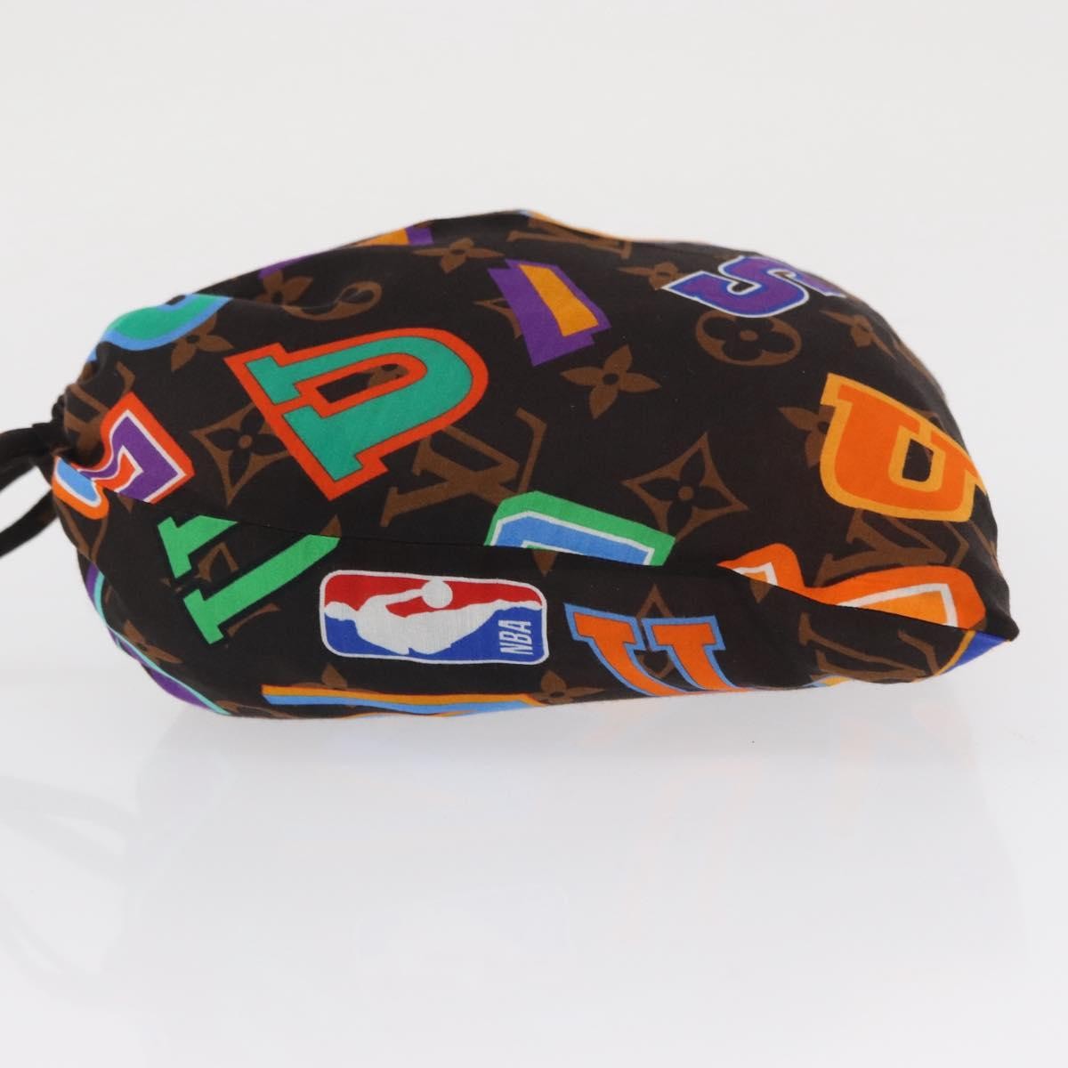 Louis Vuitton X NBA Pouch Monogram Canvas, Brown, Canvas, Clutch