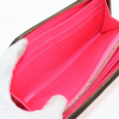 Louis Vuitton Zippy wallet Canvas, PINK, CANVAS, Wallets