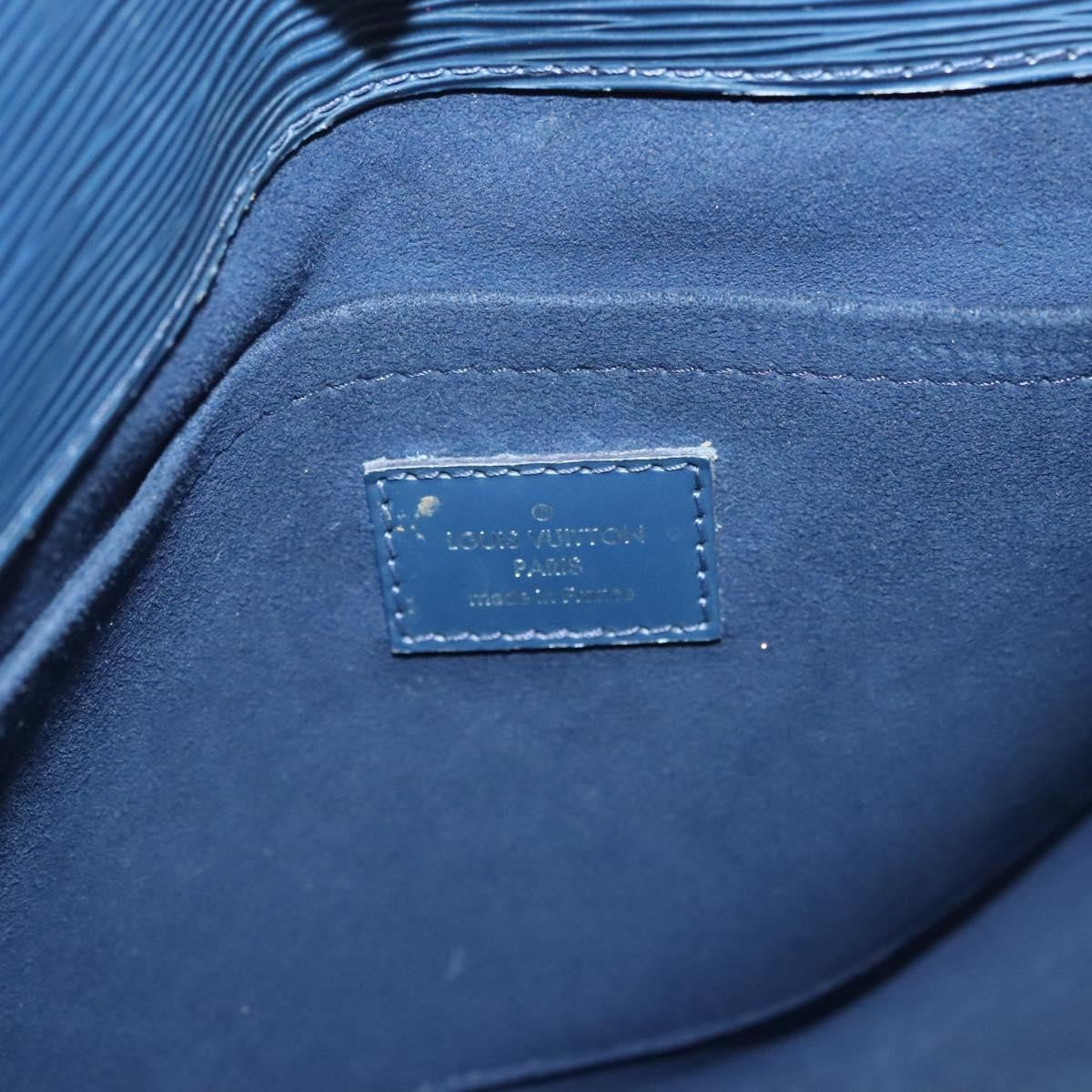 Louis Vuitton Marly Handbag Epi Leather, NAVY, LEATHER, Handbag