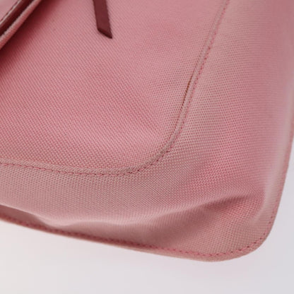 Prada Vintage Shoulder Bag Canvas, PINK, CANVAS, Shoulder bag
