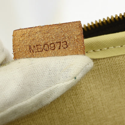 Louis Vuitton Deauville Handbag Monogram Canvas, BROWN, CANVAS, Handbag