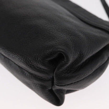 Chloe Lily Shoulder bag Leather, BLACK, LEATHER, Shoulder bag