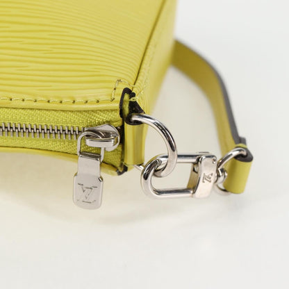 Louis Vuitton Pochette Accessoires NM Epi Leather, YELLOW, LEATHER, Clutche & pouche