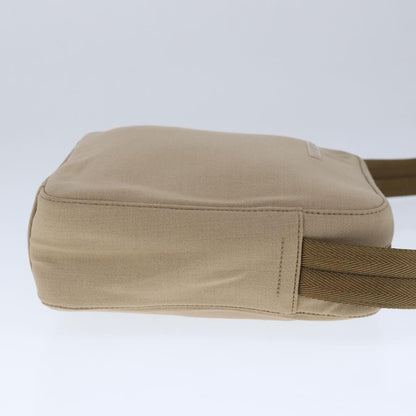 Prada Vintage Shoulder Bag Canvas, BEIGE, CANVAS, Shoulder bag