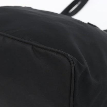 Prada Vintage Zip Tote Tessuto, BLACK, NYLON, Tote bag