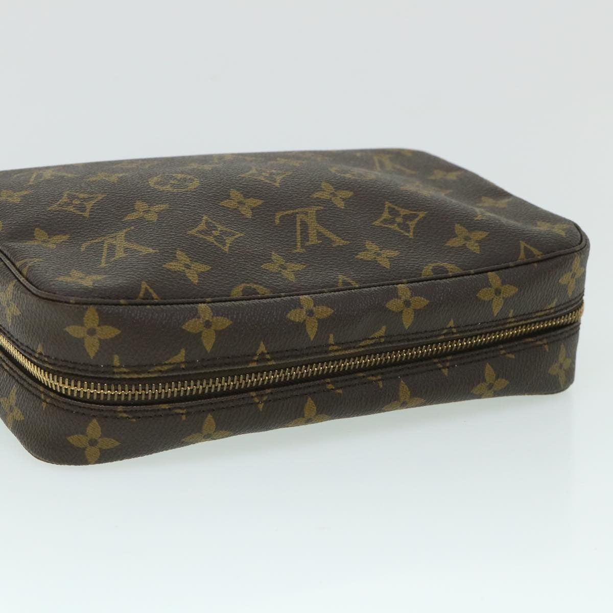 Louis Vuitton Trousse Toilette Monogram Canvas, BROWN, CANVAS, Clutche & pouche