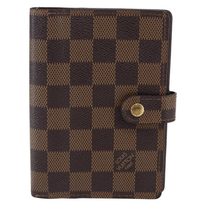 Louis Vuitton Agenda Cover Damier Azur, BROWN, CANVAS, Toiletry Case