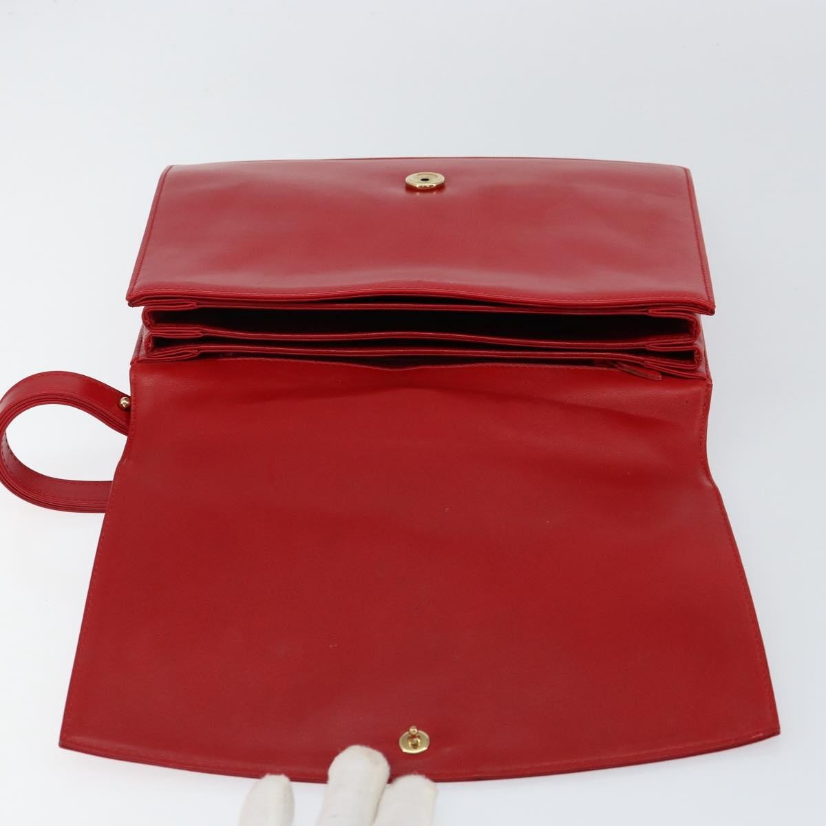 Louis Vuitton Opera Delphes Shoulder Bag Leather, RED, LEATHER, Shoulder bag