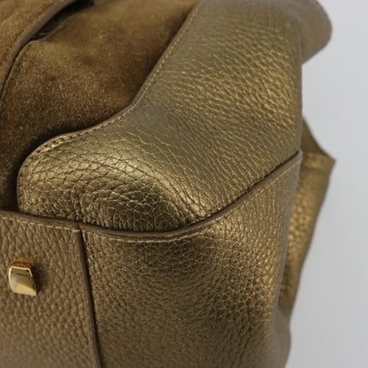 cartier Chain Ladonia Shoulder Bag Leather, Gold, Suede, Tote Bag