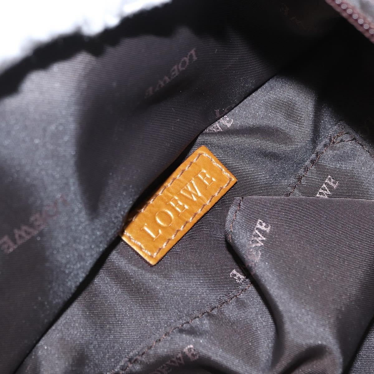 Loewe Aire Shoulder Bag Leather, GOLD, PATENT_LEATHER, Handbag
