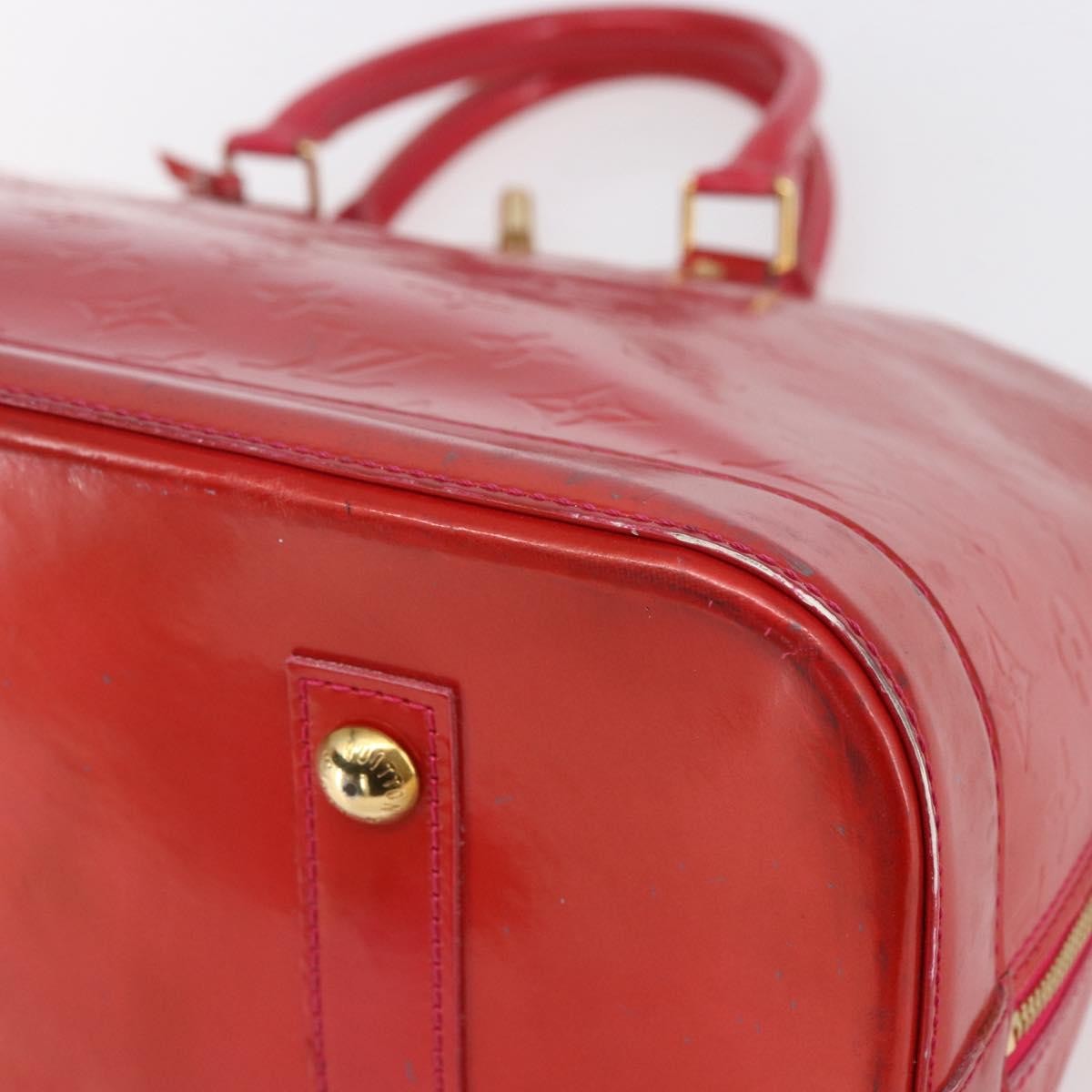 Louis Vuitton Alma Handbag Patent Leather, PINK, PATENT_LEATHER, Handbag