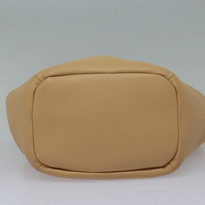 Bottega Veneta Beak Tote Bag Leather, BEIGE, LEATHER, Tote bag