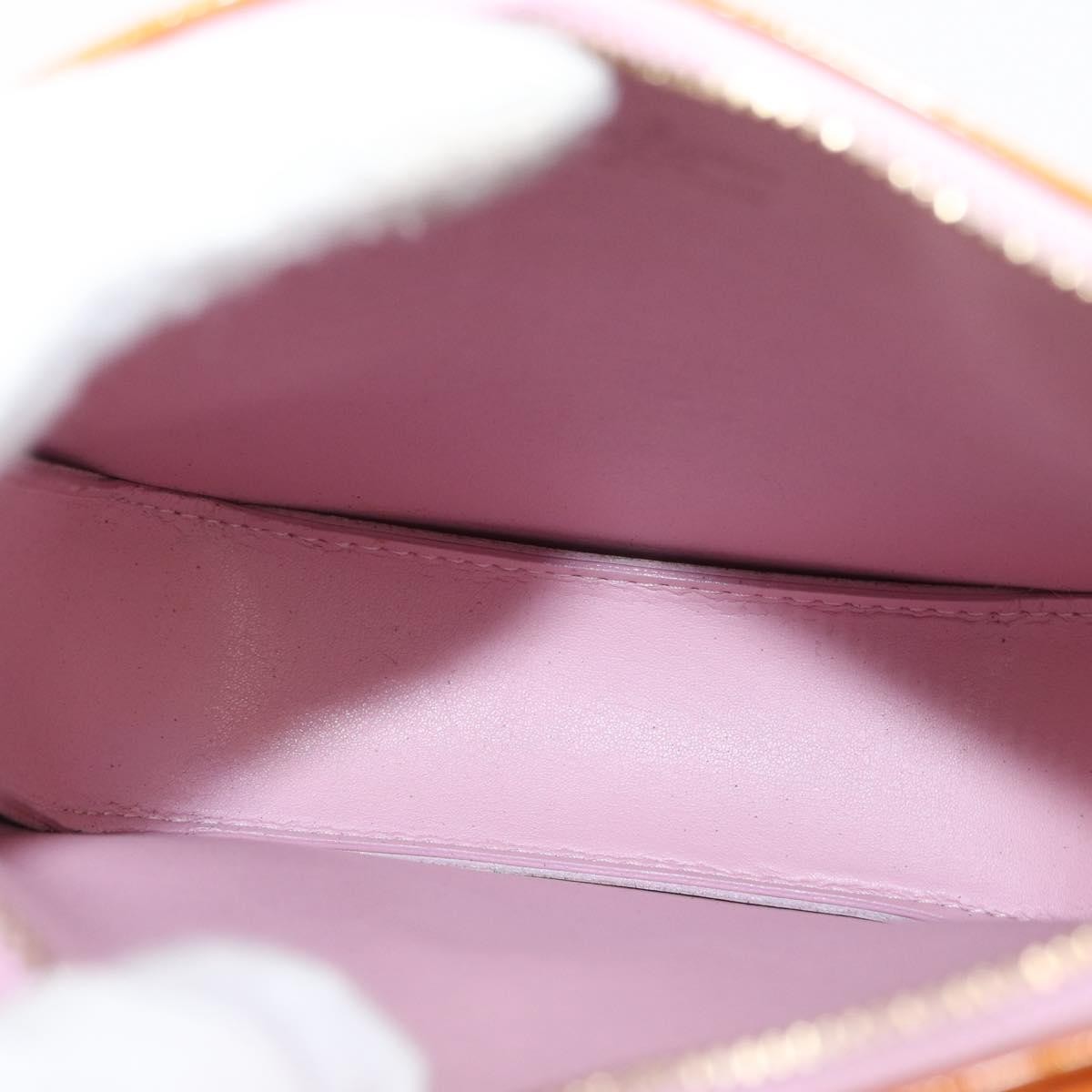 Louis Vuitton Mott Handbag Monogram Vernis, PINK, PATENT_LEATHER, Clutche & pouche