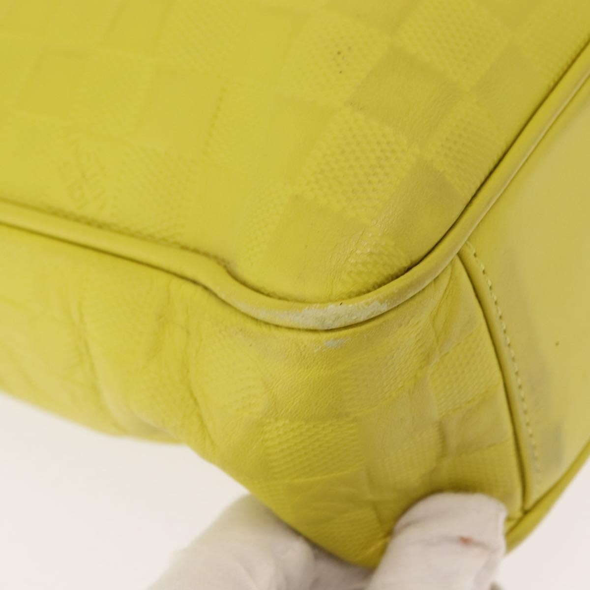 Louis Vuitton Tadao Handbag Damier Infini Leather, YELLOW, LEATHER, Handbag