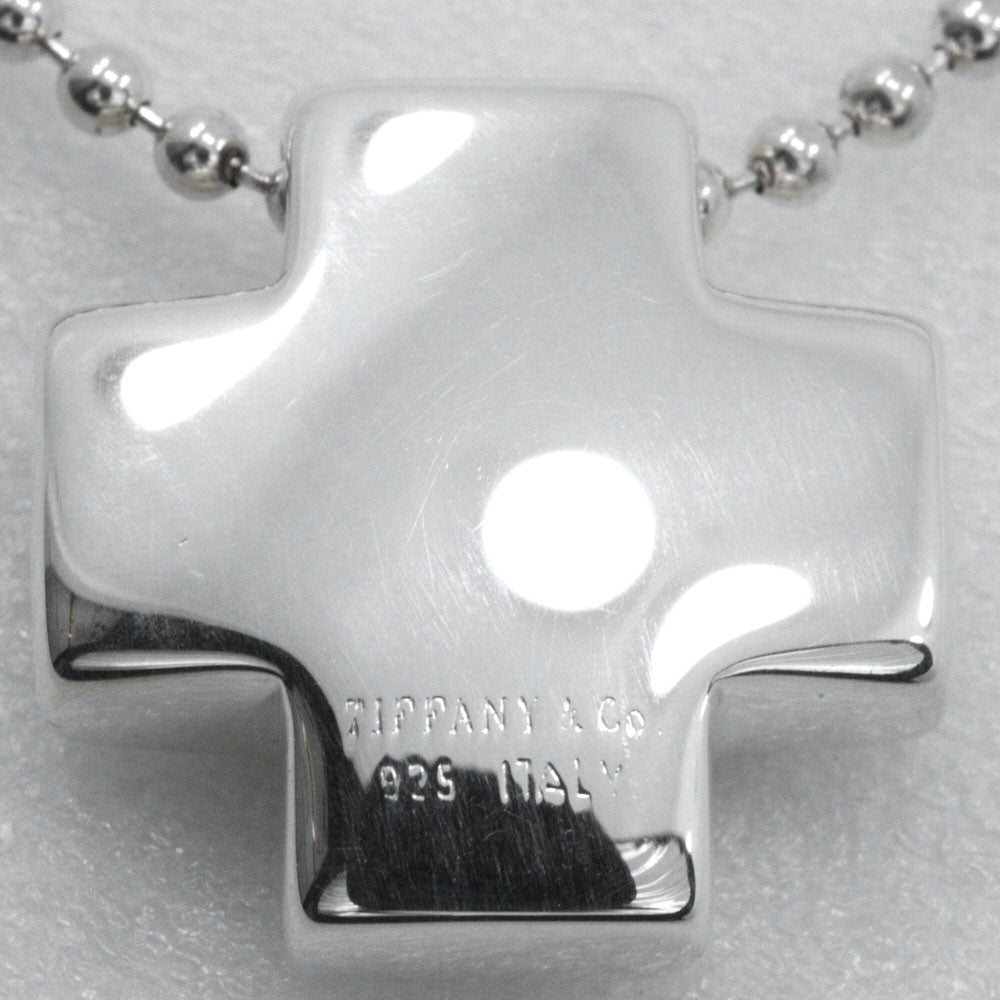 Tiffany & Co. Roman Cross Necklace Silver, SILVER, SILVER, Necklace