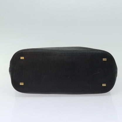 Celine Handbag Leather, BLACK, LEATHER, Handbag