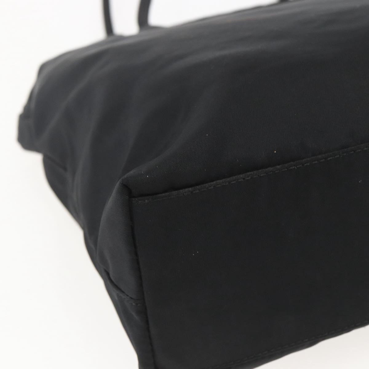 Prada Open Tote Re-Nylon, BLACK, NYLON, Shoulder bag