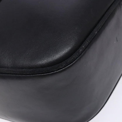 Salvatore Ferragamo Vala Shoulder Bag Leather, BLACK, LEATHER, Shoulder bag