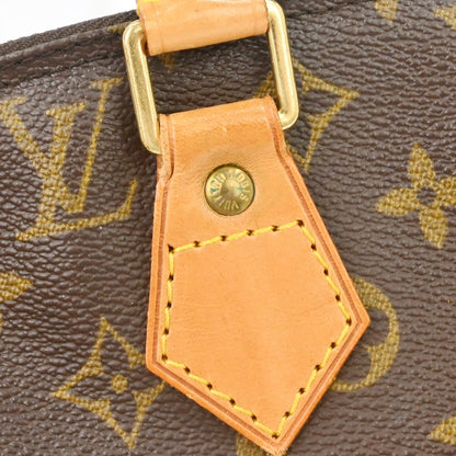 Louis Vuitton Alma Handbag Monogram Canvas, Brown, Canvas, Handbag