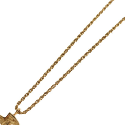 Christian Dior CD Pendant Necklace Gold-plated, GOLD, METAL, Necklace