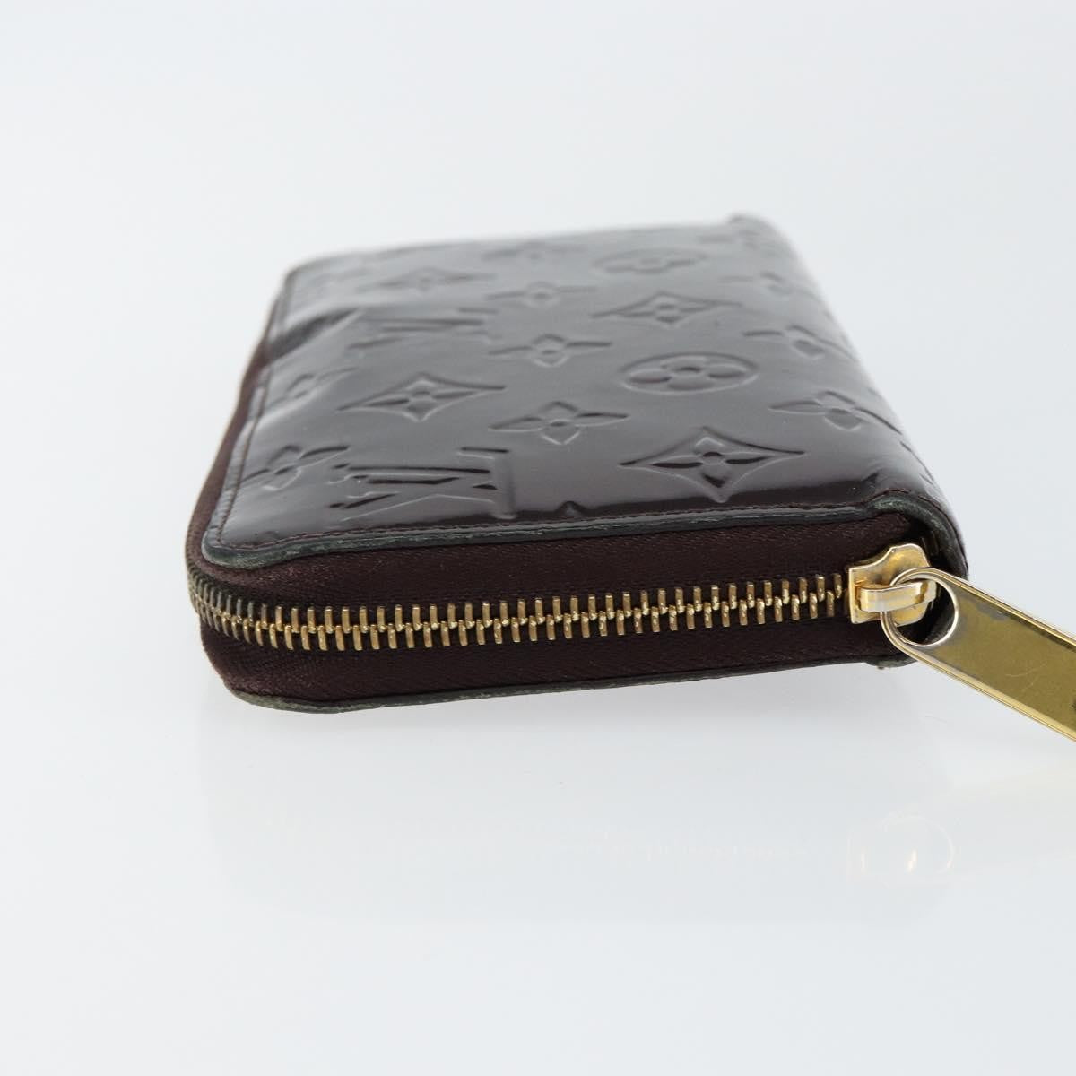 Louis Vuitton Zippy Wallet NM Monogram Patent, BURGUNDY, PATENT_LEATHER, Wallets