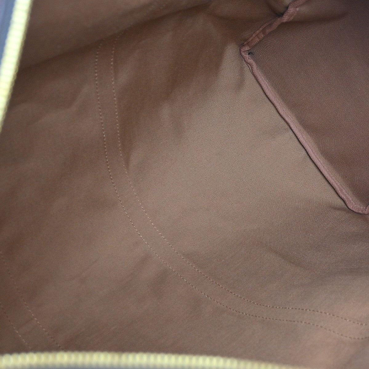Louis Vuitton Keepall Bag Monogram Canvas, Brown, Canvas, Travel Bag