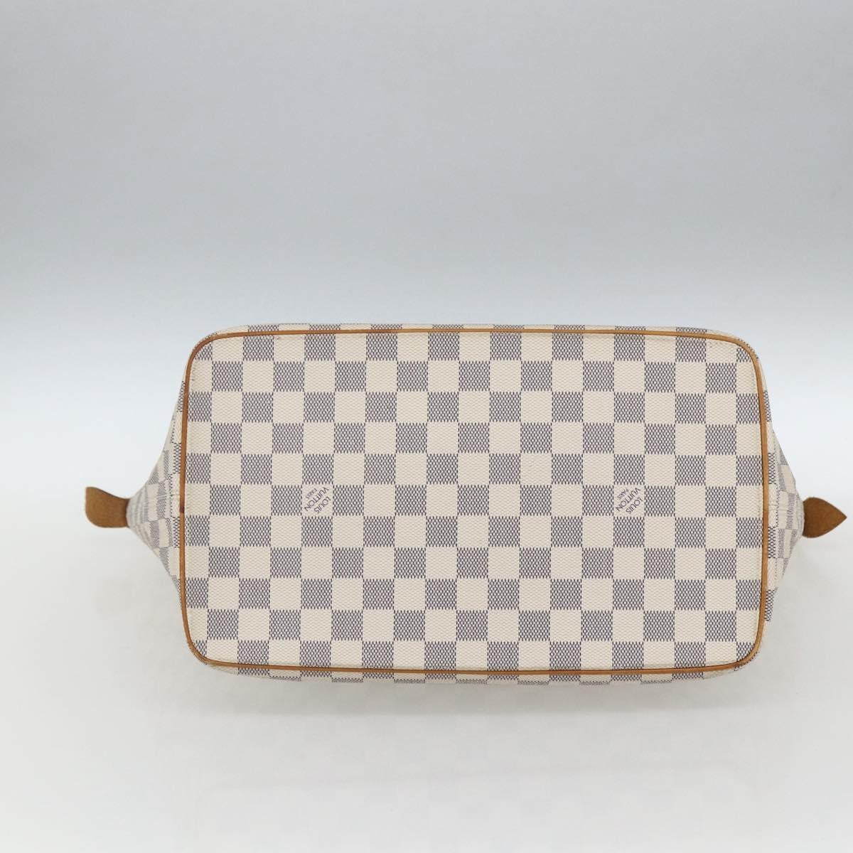 Louis Vuitton Saleya Handbag Damier, WHITE, CANVAS, Tote bag