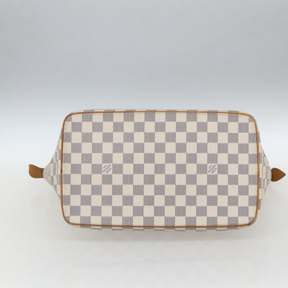 Louis Vuitton Saleya Handbag Damier, WHITE, CANVAS, Tote bag
